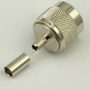 N 型直式公头柔性线缆连接器