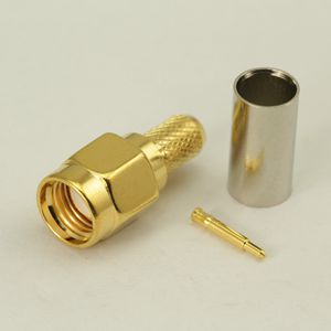 SMA 直式公头柔性线缆连接器