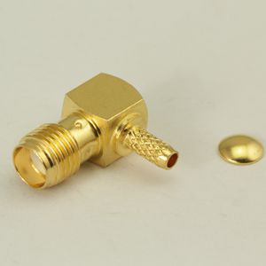SMA 弯式母头柔性线缆连接器