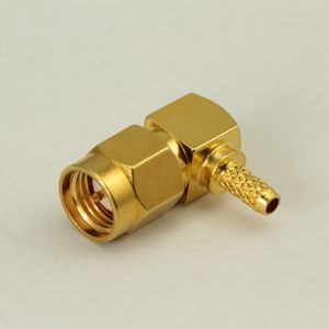 SMA 弯式公头柔性线缆连接器