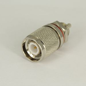  TNC 公头穿墙连接器