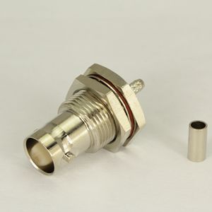 BNC 母头穿墙安装连接器