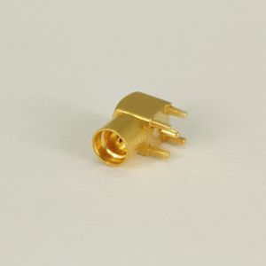 MMCX弯式接PCB板母头